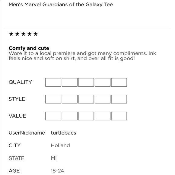 NEW Marvel Guardians of the Galaxy Tee Shirt Small Black Men’s - Picture 12 of 16
